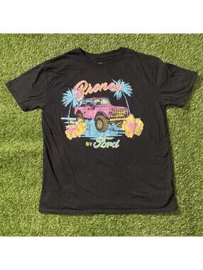 Black Ford Bronco graphic tee